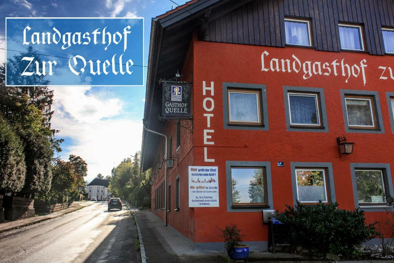 Landgasthof Zur Quelle Seeshaupt Eksteriør billede